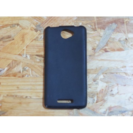 Capa Silicone Preta BQ Aquaris U Lite