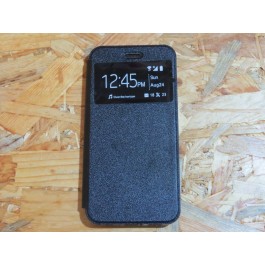 Flip Cover Preta Huawei Smart Plus 2019 / INE-LX1