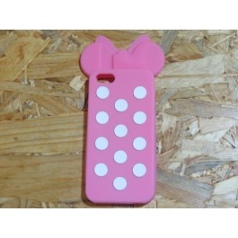 Capa 3D Rosa Minnie Iphone 5S / 5