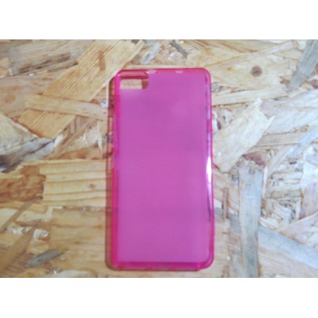 Capa Silicone Rosa Bq Aquaris M4.5