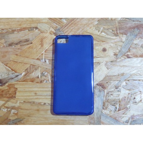 Capa Silicone Azul Bq Aquaris M4.5