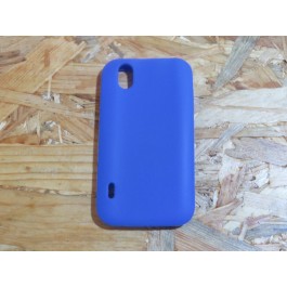 Capa Silicone Azul Smartphone LG P970