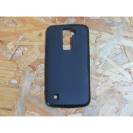 Capa Silicone Preta LG K10 / M250K