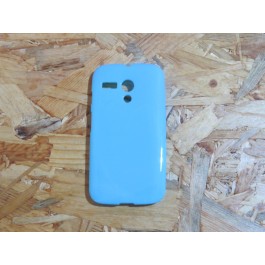 Capa Silicone Azul Motorola G / XT1031