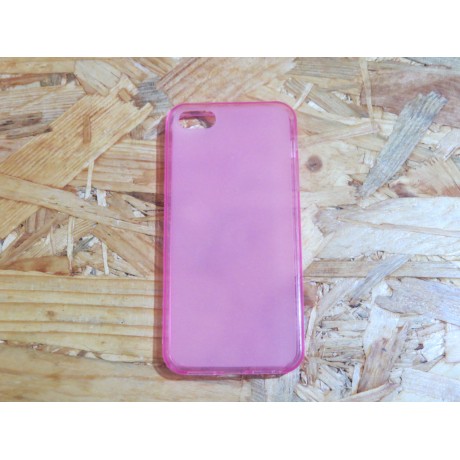 Capa Silicone Rosa Iphone 5 / 5S