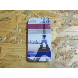 Capa Silicone Paris Iphone 4 / 4S