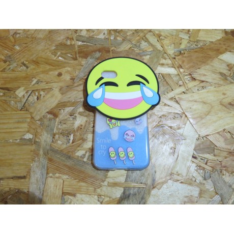 Capa Silicone Smile Iphone 7