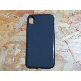 Capa Silicone Preta Iphone XR