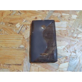 Capa Silicone Preta Nokia Lumia N532 / N435