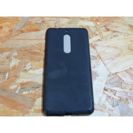 Capa Silicone Preta Nokia 5 / TA-1053