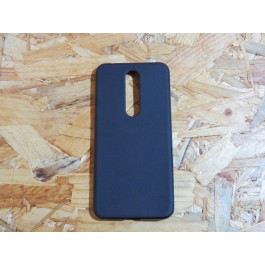 Capa Silicone Preta Nokia 7.1 / TA-1100