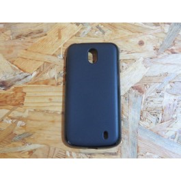 Capa Silicone Preta Nokia 1 / TA-1056