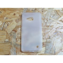 Capa Silicone Transparente Nokia Lumia 550