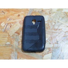 Capa Silicone Preta Alcatel One Touch Pixi 3 5.5 / 4027D