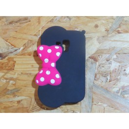 Capa 3D Minnie Rosa Choque Samsung Galaxy S Duos S7562