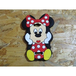 Capa 3D Minnie Vermelha Alcatel Pop C7 / 7040