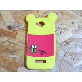 Capa 3D Winnie the Pooh Alcatel Pop C7 / 7040A