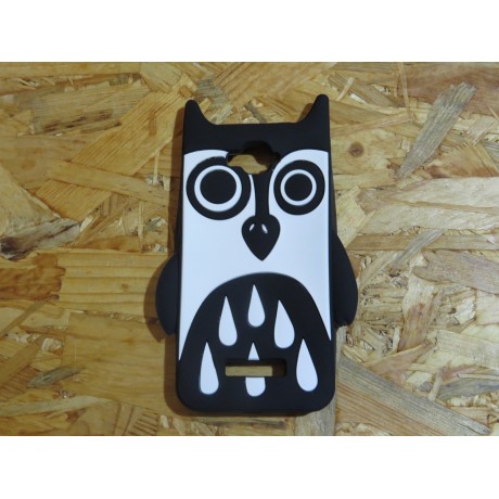 Capa 3D Mocho Preto Alcatel Pop C7 / 7040A