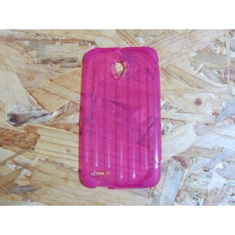 Capa Silicone Rosa Vodafone Smart Prime 6 / VF895N