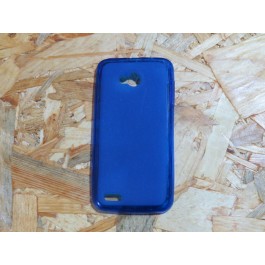 Capa de Silicone Azul B.Q Aquaris 4.0 / 03BQAQU05