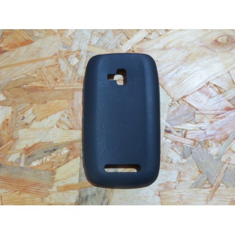 Capa Silicone Preta Nokia Lumia 610 / N610