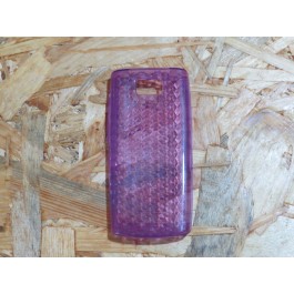 Capa Silicone Roxo Nokia X3-02 / X302