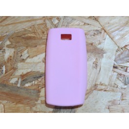 Capa Silicone Rosa Nokia X3-02 / X302