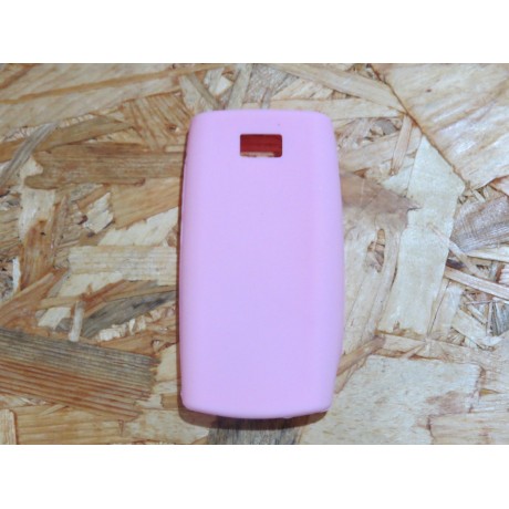 Capa Silicone Rosa Nokia X3-02 / X302