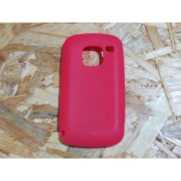 Capa Silicone Vermelha Nokia E5 / E5-00