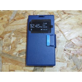 Flip Cover Azul ZTE Blade L2 Meo Smart A75