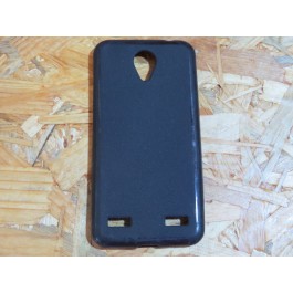 Capa Silicone Preta Gionee Pioneer P4