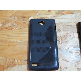 Capa Silicone Preta ZTE Blade G Lux / Meo A40