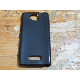 Capa Silicone Preta ZTE Meo Smart A35