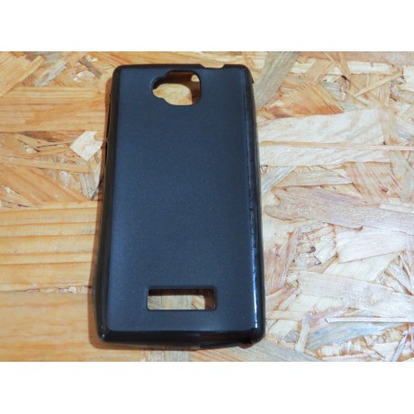 Capa Silicone Preta ZTE Meo Smart A35