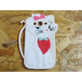 Capa 3D Gata Branca Samsung Galaxy Grand Neo I9080 / I9060