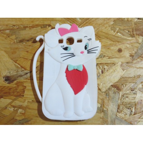 Capa 3D Gata Branca Samsung Galaxy Grand Neo I9080 / I9060