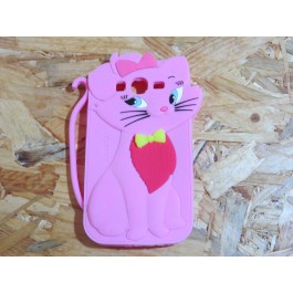 Capa 3D Rosa Samsung Galaxy Grand Neo I9080 / I9060