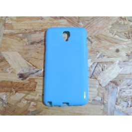 Capa Silicone Azul Samsung Note 3 Neo / N750