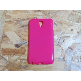 Capa Silicone Rosa Samsung Note 3 Neo / N750