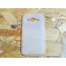 Capa Silicone Transparente Samsung J1 / SM-J105B