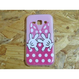 Capa Silicone Minnie Mouse Samsung J1 / SM-J105B