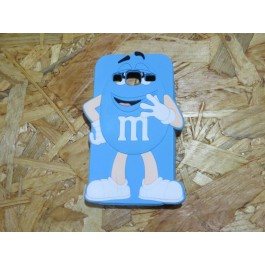 Capa 3D M&M'S Azul Samsung Galaxy Core Prime / G360T