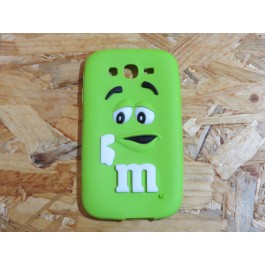 Capa 3D M&M'S Verde Samsung Galaxy Grand Duos / I9082