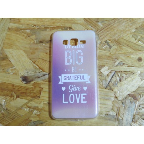 Capa Silicone Frase Samsung Galaxy Grande Prime / G530H