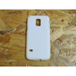 Capa Silicone Branco Samsung Galaxy S5 Mini / G800