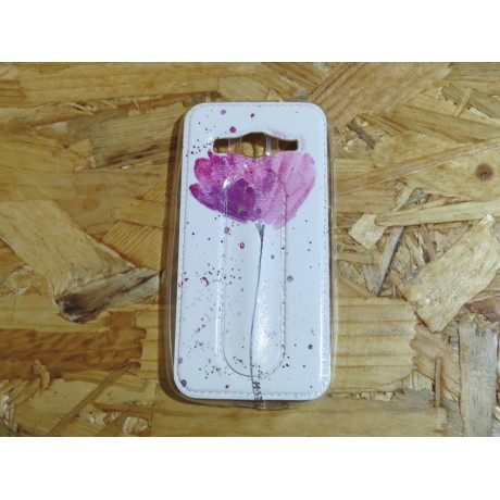 Capa Silicone Flor Samsung Galaxy Core Prime / G360