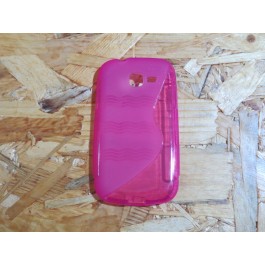 Capa Silicone Rosa Samsung Galaxy Trend Lite / S7390