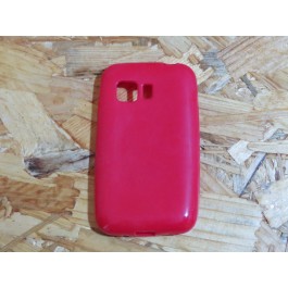 Capa Silicone Vermelhas Samsung Galaxy Young 2 / G130