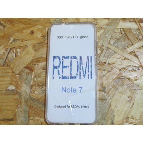 Capa Silicone Transparente 360 Xiaomi Redmi Note 7