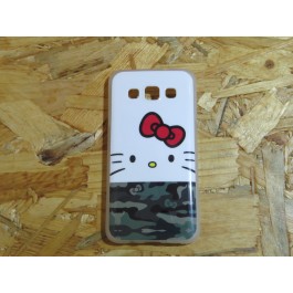 Capa Silicone Hello Kitty Samsung Galaxy A3 / A300F